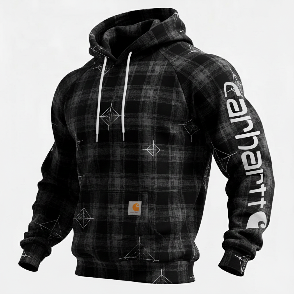 Futuristic Urban Aestheticn Style Graphic Hoodie