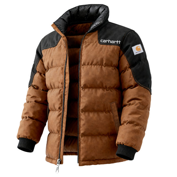 Men's Colorblock Puffer Jacket