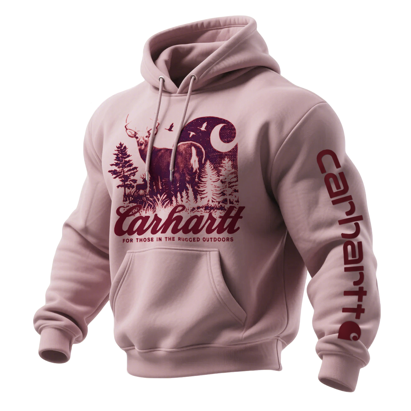 Unisex Loose Comfort Hooded Sweatshirt