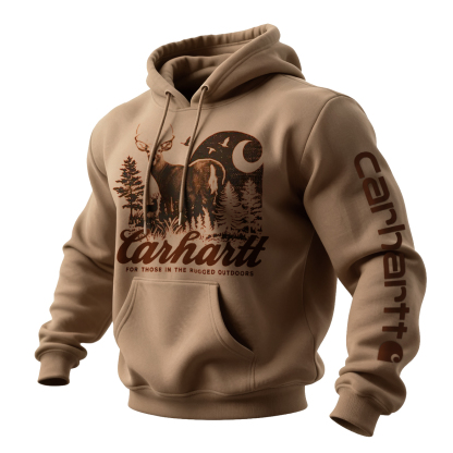 Unisex Loose Comfort Hooded Sweatshirt