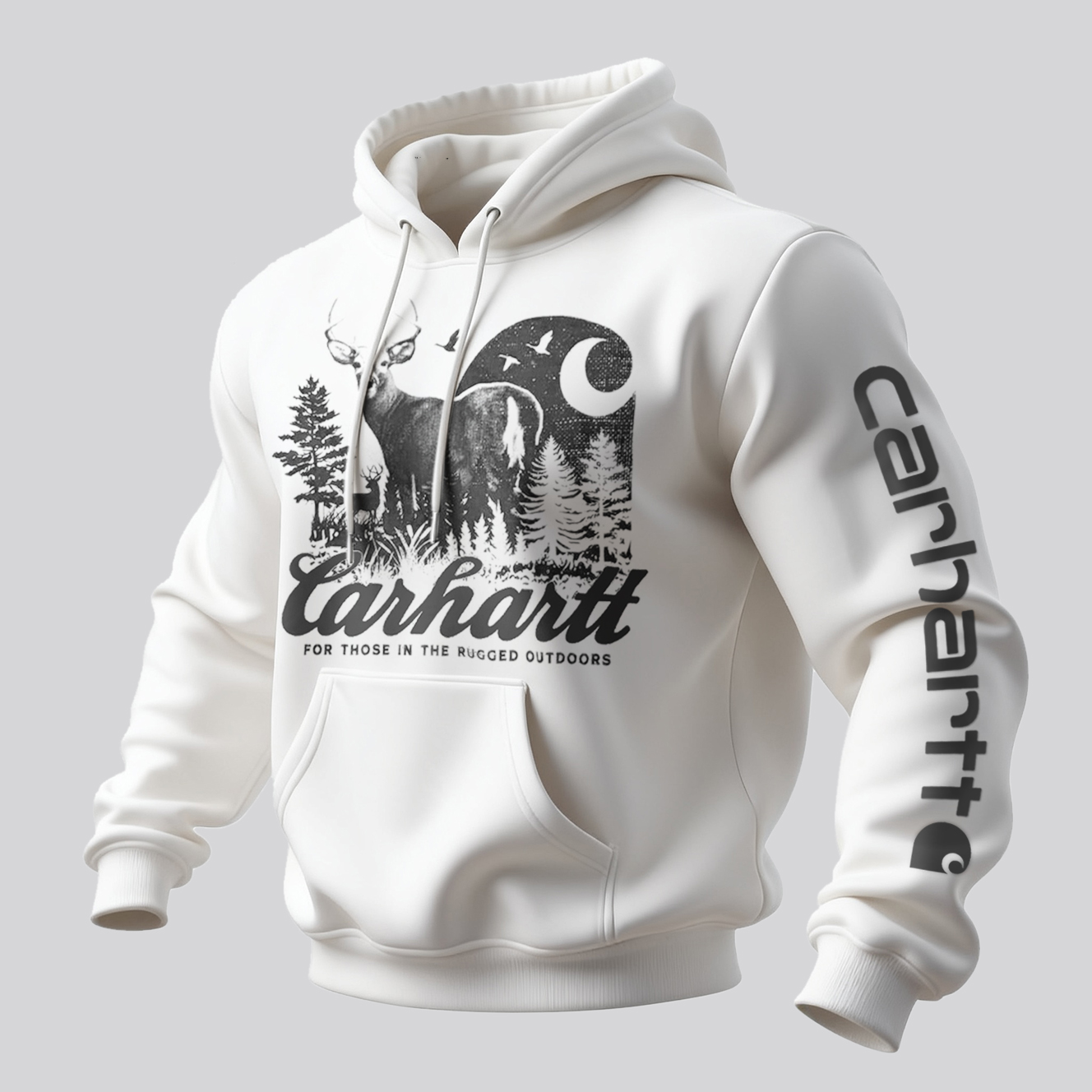 Unisex Loose Comfort Hooded Sweatshirt