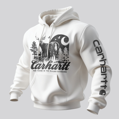 Unisex Loose Comfort Hooded Sweatshirt