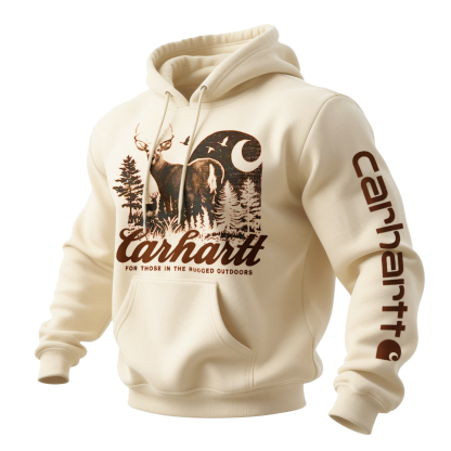 Unisex Loose Comfort Hooded Sweatshirt