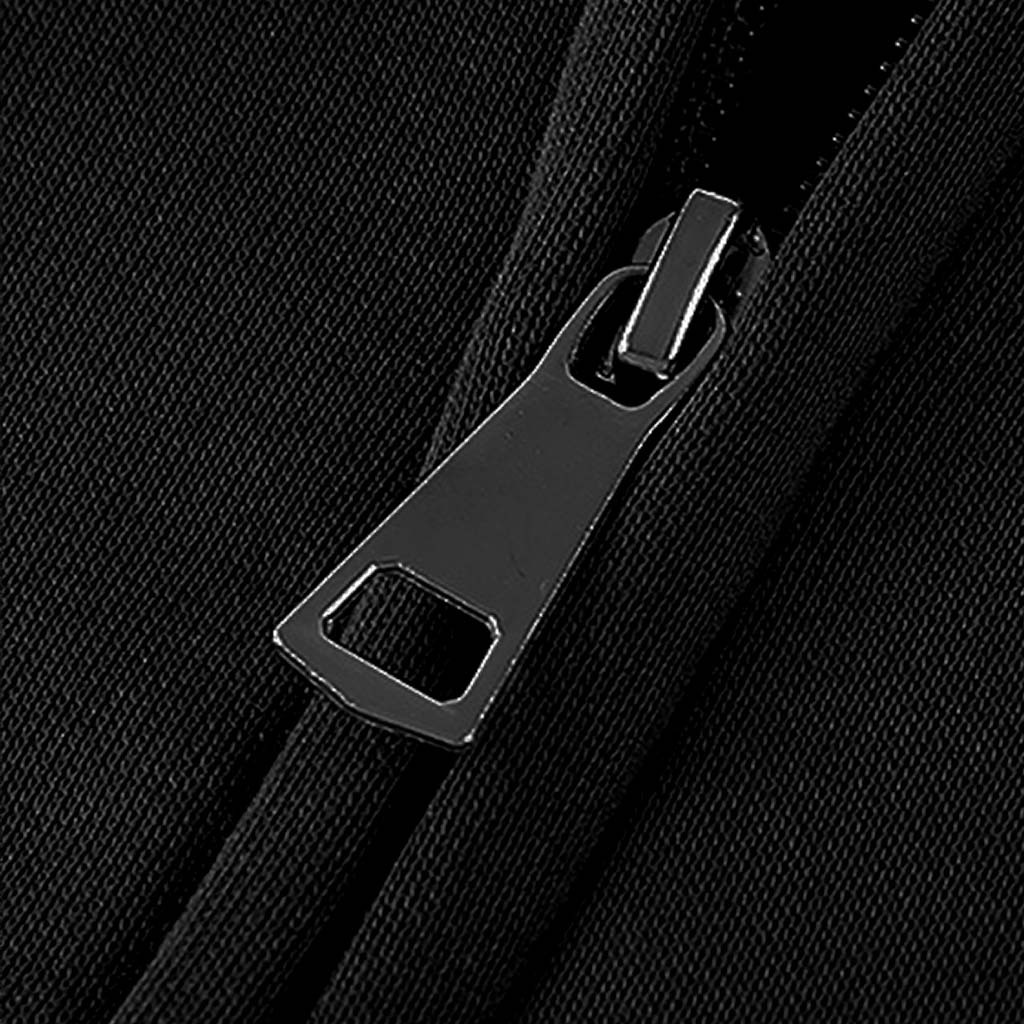 Men's Vintage Fleece Pocket Full Zip Long Sleeve Hoodie Jacket