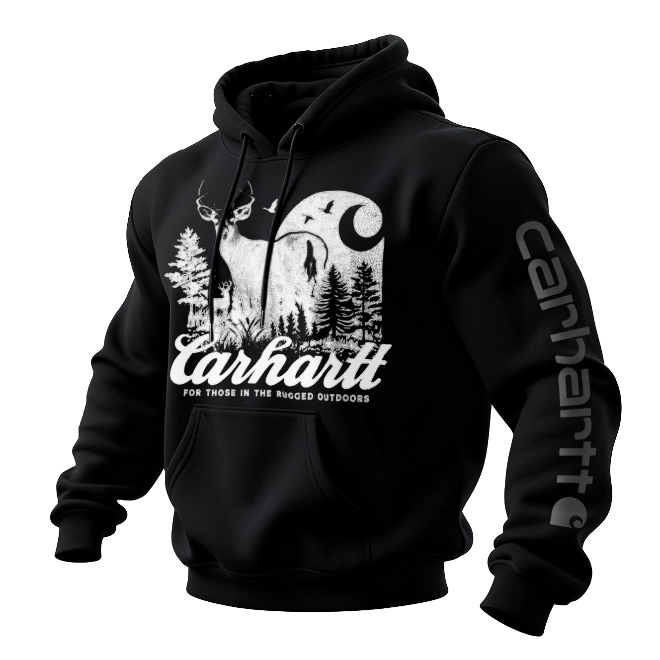 Unisex Loose Comfort Hooded Sweatshirt