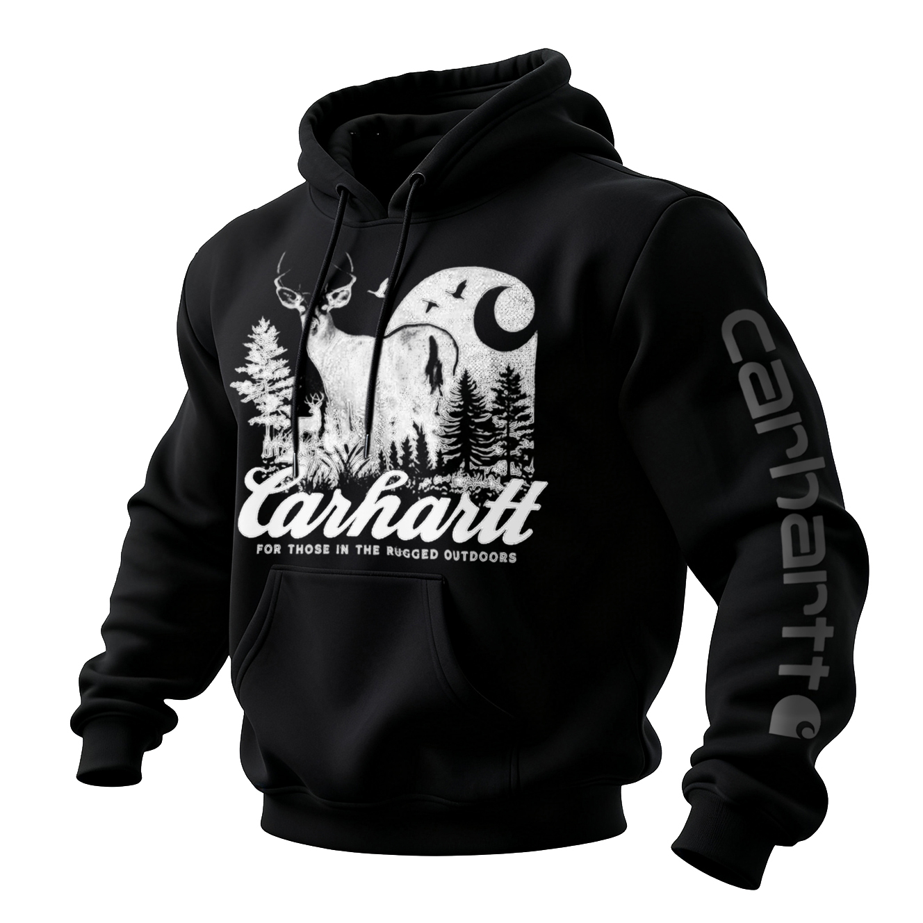 Unisex Loose Comfort Hooded Sweatshirt