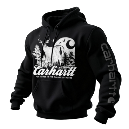 Unisex Loose Comfort Hooded Sweatshirt