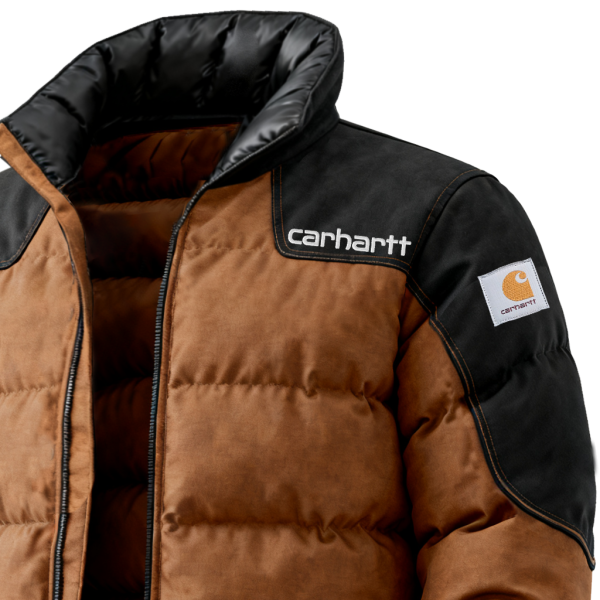 Men's Colorblock Puffer Jacket