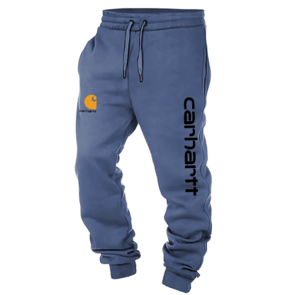 Men's Vintage Logo Elastic Waist Drawstring Jogger Sweatpants