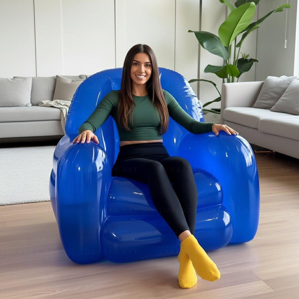 Comfortable Colorful Jelly Lounge Chair