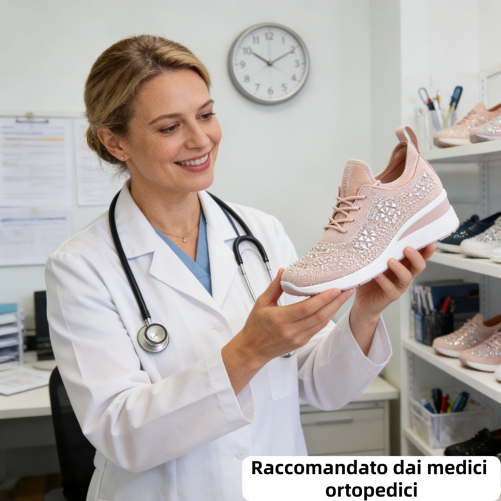 ⏰Ultimo giorno! Sconto del 70%! ✅ Scarpe ortopediche di qualità medica, appositamente progettate per problemi ai piedi, per alleviare il dolore alla schiena, alle articolazioni e ai piedi.