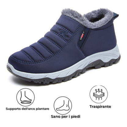 🔥Sconto del 67% oggi - Non perderlo!⏰Scarpa ortopedica invernale ergonomica per dolori a piedi, ginocchia e schiena - Unisex
