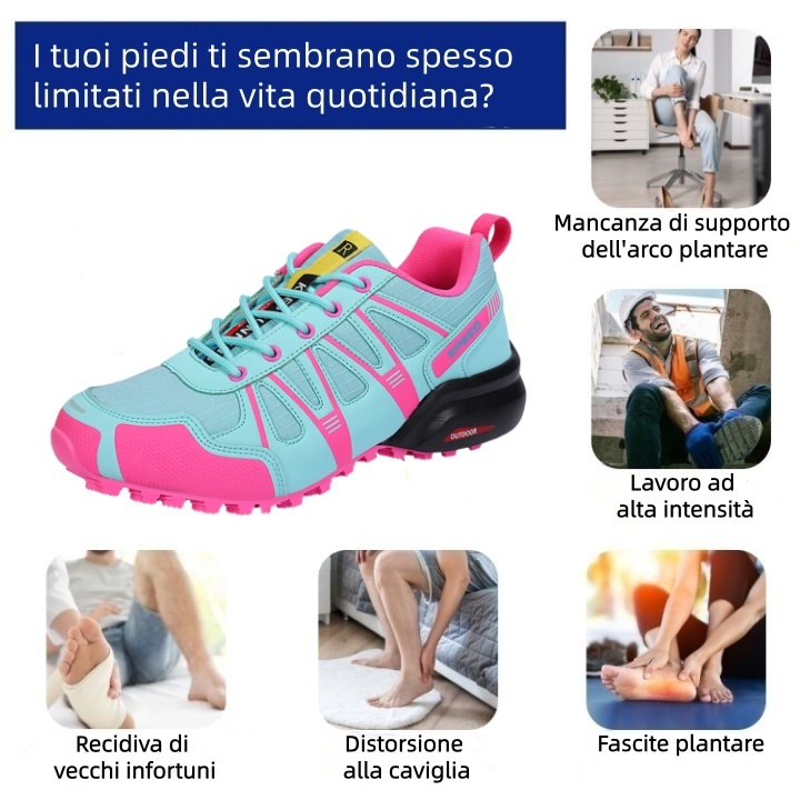 Scarpe ortopediche dal design ergonomico per dolori alla schiena, alle articolazioni e ai piedi: adatte a tutte le donne