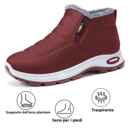 🔥Sconto del 67% oggi - Non perderlo!⏰Scarpa ortopedica invernale ergonomica per dolori a piedi, ginocchia e schiena - Unisex
