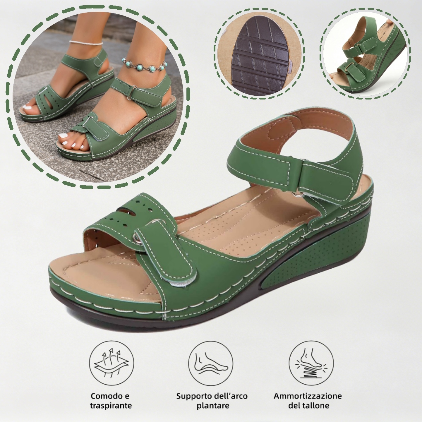 ⏰Ultimo giorno! Sconto del 67%! ✅ Scarpe ortopediche di qualità medica, appositamente progettate per problemi ai piedi, per alleviare il dolore alla schiena, alle articolazioni e ai piedi.