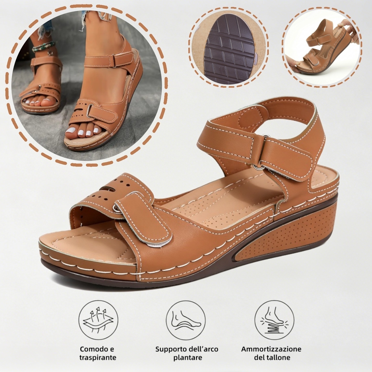 ⏰Ultimo giorno! Sconto del 67%! ✅ Scarpe ortopediche di qualità medica, appositamente progettate per problemi ai piedi, per alleviare il dolore alla schiena, alle articolazioni e ai piedi.
