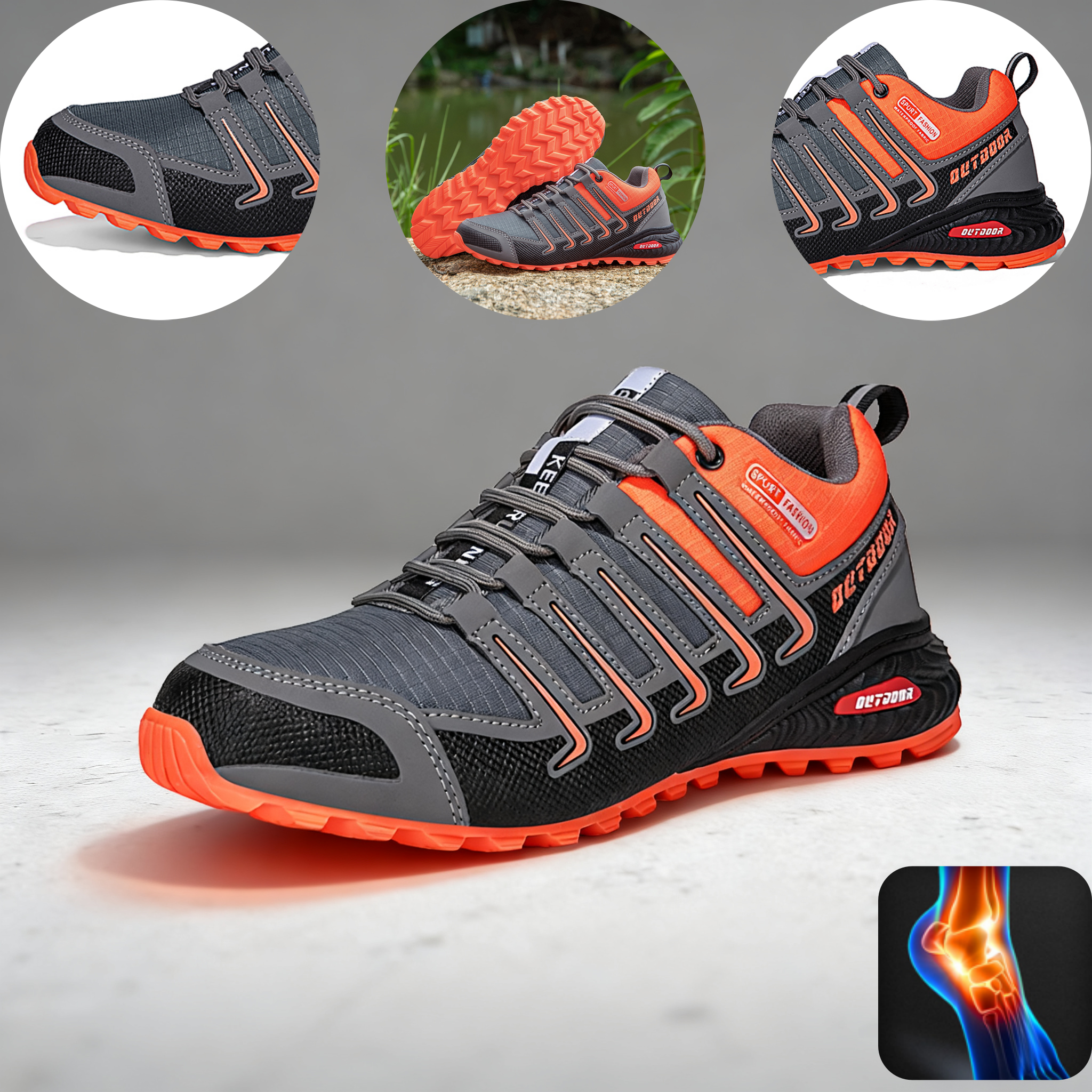 Scarpe ortopediche dal design ergonomico per dolori alla schiena, alle articolazioni e ai piedi: adatte a tutti gli uomini