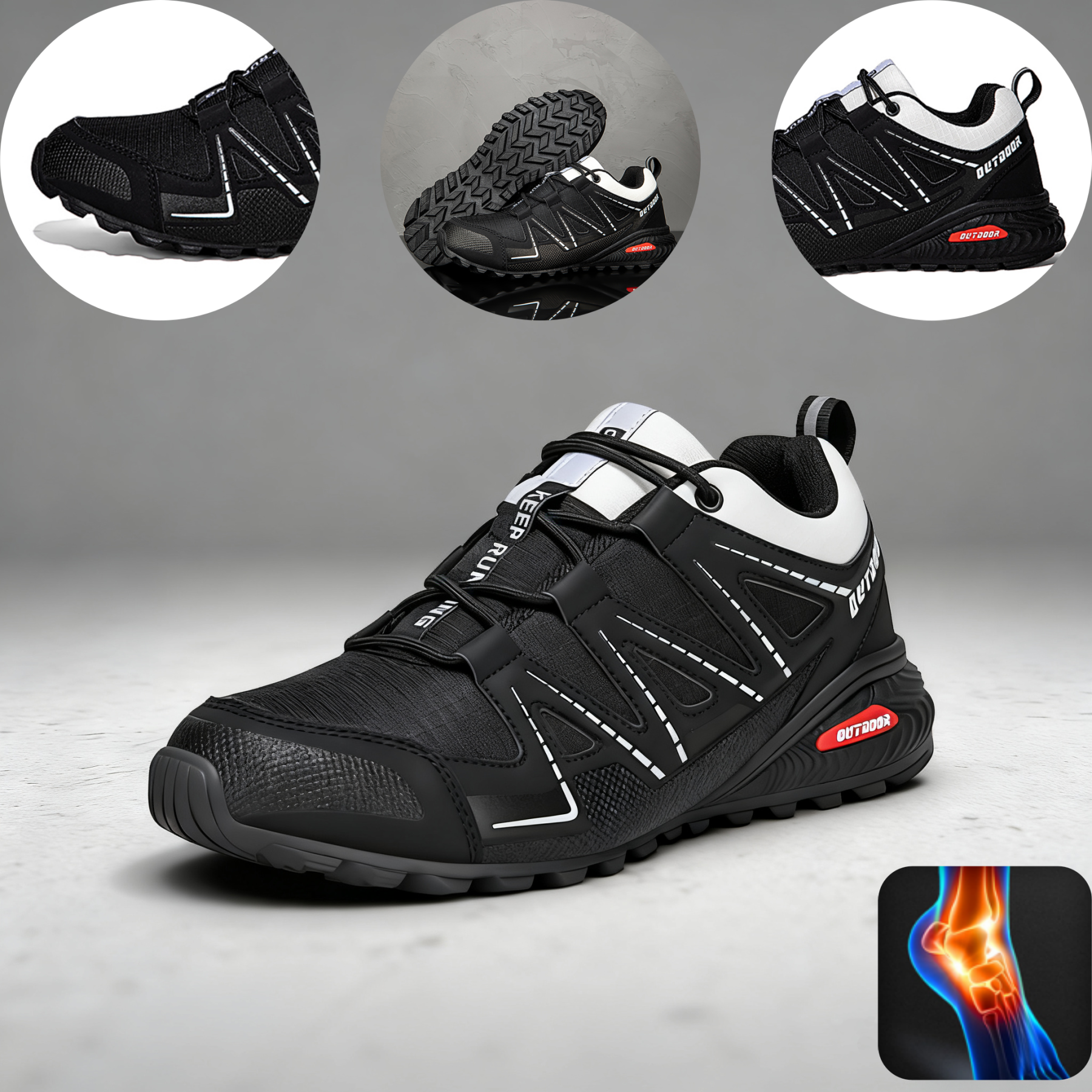 Scarpe ortopediche dal design ergonomico per dolori alla schiena, alle articolazioni e ai piedi: adatte a tutti gli uomini