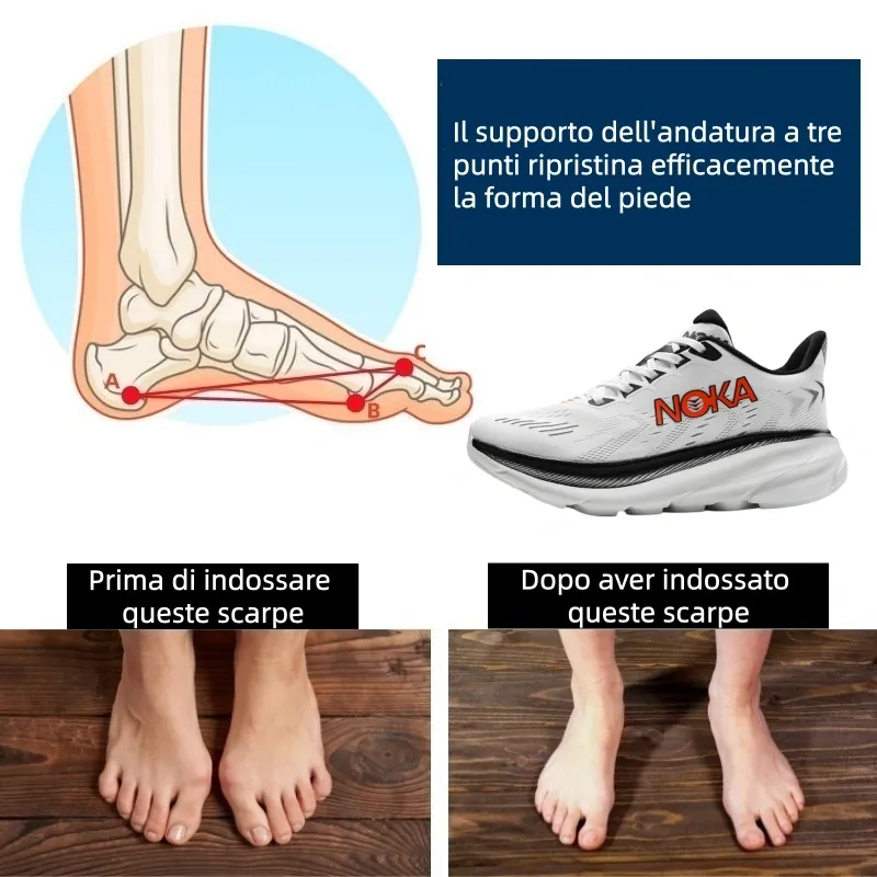 ⏰Ultimo giorno! Sconto del 67%! Non perderlo!  👟 Queste scarpe sono perfette per le attività che durano tutto il giorno. Il design con supporto dell'arco plantare riduce efficacemente l'affaticamento.