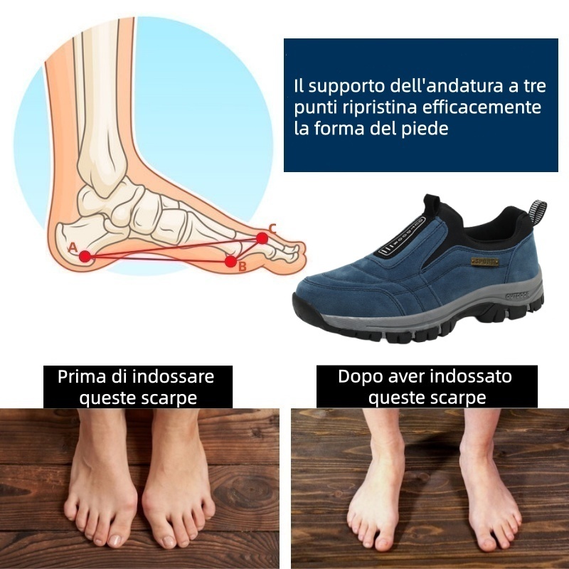 Linokyr® – Scarpe ortopediche mediche dal design ergonomico che alleviano il dolore alla schiena, alle articolazioni e alle gambe.