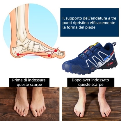 Scarpe ortopediche dal design ergonomico per dolori alla schiena, alle articolazioni e ai piedi - unisex