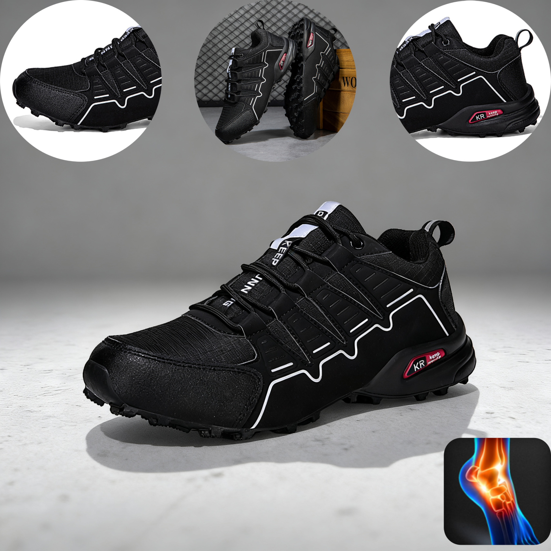Scarpe ortopediche dal design ergonomico per dolori alla schiena, alle articolazioni e ai piedi: adatte a tutti gli uomini