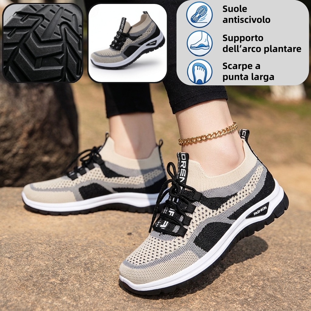 ⏰Ultimo giorno! Sconto del 70%! ✅ Scarpe ortopediche di qualità medica, appositamente progettate per problemi ai piedi, per alleviare il dolore alla schiena, alle articolazioni e ai piedi.