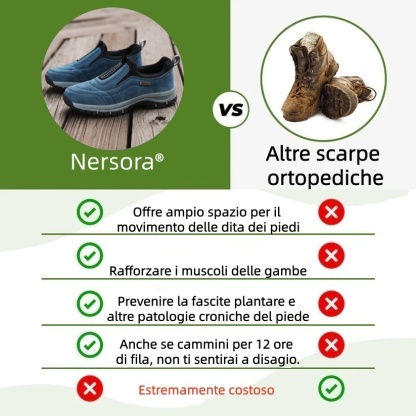 Scarpe ortopediche mediche dal design ergonomico che alleviano il dolore alla schiena, alle articolazioni e alle gambe.