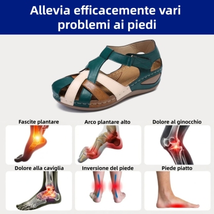 Ultimo giorno! Sconto del 70%! Non perdete l'occasione! ✅️ Sandali comodi con supporto plantare: alleviano il dolore ai piedi e hanno un design ergonomico.