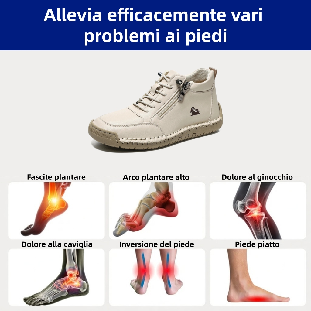 🔥 Ultimo giorno! Sconto del 70%!  ✅ Scarpe ortopediche dal design ergonomico per dolori alla schiena, alle articolazioni e ai piedi - unisex