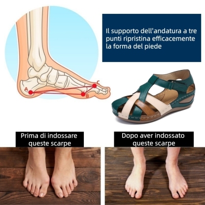 Ultimo giorno! Sconto del 70%! Non perdete l'occasione! ✅️ Sandali comodi con supporto plantare: alleviano il dolore ai piedi e hanno un design ergonomico.
