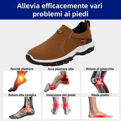 🔥Sconto del 67% oggi - Non perderlo!⏰Scarpa ortopedica invernale ergonomica per dolori a piedi, ginocchia e schiena - Unisex