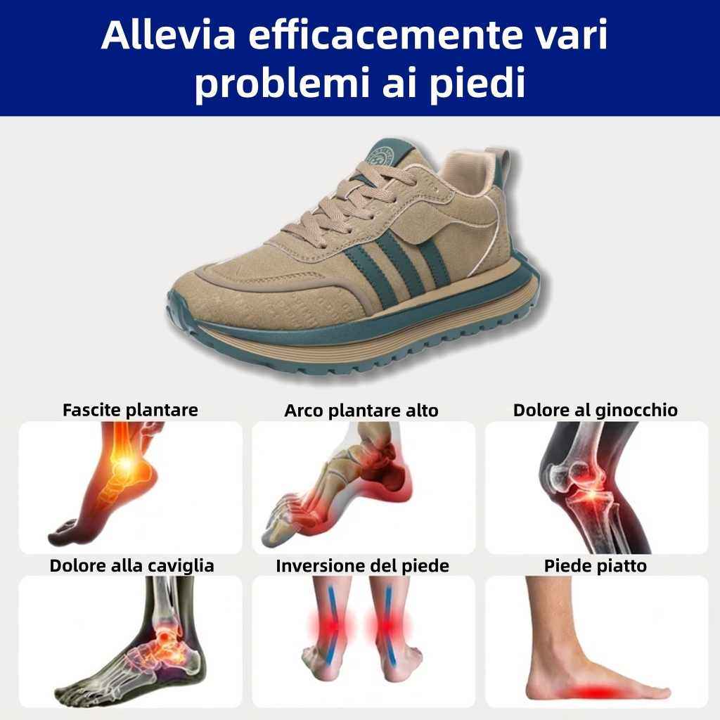 🔥 Ultimo giorno! Risparmia il 69%! ⏰ Scarpe ortopediche da uomo dal design ergonomico ✅ Morbide, comode e con un supporto eccellente 🦶 - Allevia efficacemente il dolore ai piedi
