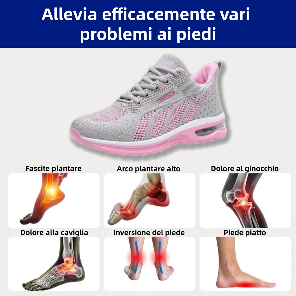 ⏰Ultimo giorno! Sconto del 70%! ✅ Scarpe ortopediche di qualità medica, appositamente progettate per problemi ai piedi, per alleviare il dolore alla schiena, alle articolazioni e ai piedi.