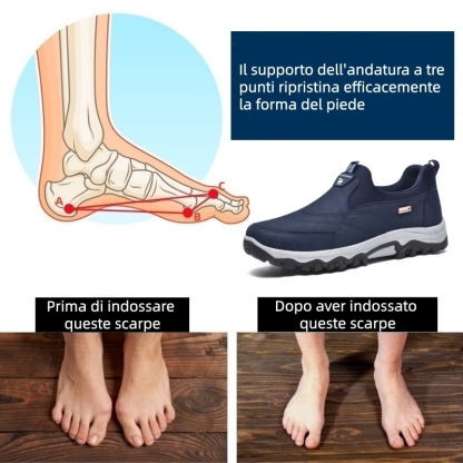 ⏰Ultimo giorno! Sconto del 70%! ✅ Scarpe ortopediche di qualità medica, appositamente progettate per problemi ai piedi, per alleviare il dolore alla schiena, alle articolazioni e ai piedi.