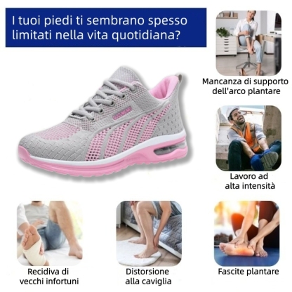 ⏰Ultimo giorno! Sconto del 70%! ✅ Scarpe ortopediche di qualità medica, appositamente progettate per problemi ai piedi, per alleviare il dolore alla schiena, alle articolazioni e ai piedi.