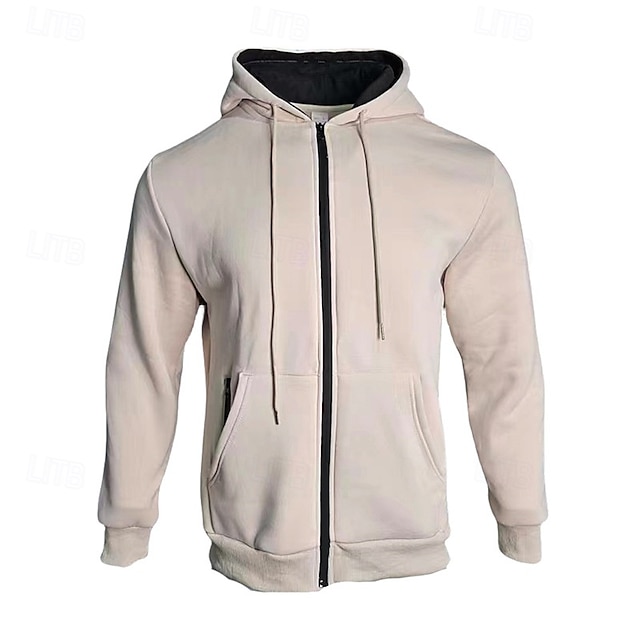 Men's Hoodie Tracksuit Full Zip Hoodie Sweatsuit  2 Piece Sports 
