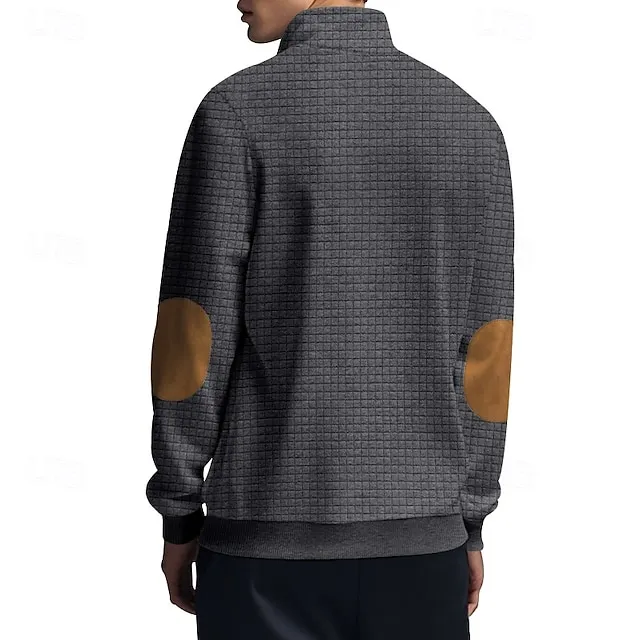 Men's Sweatshirt Quarter Zip Sweatshirt