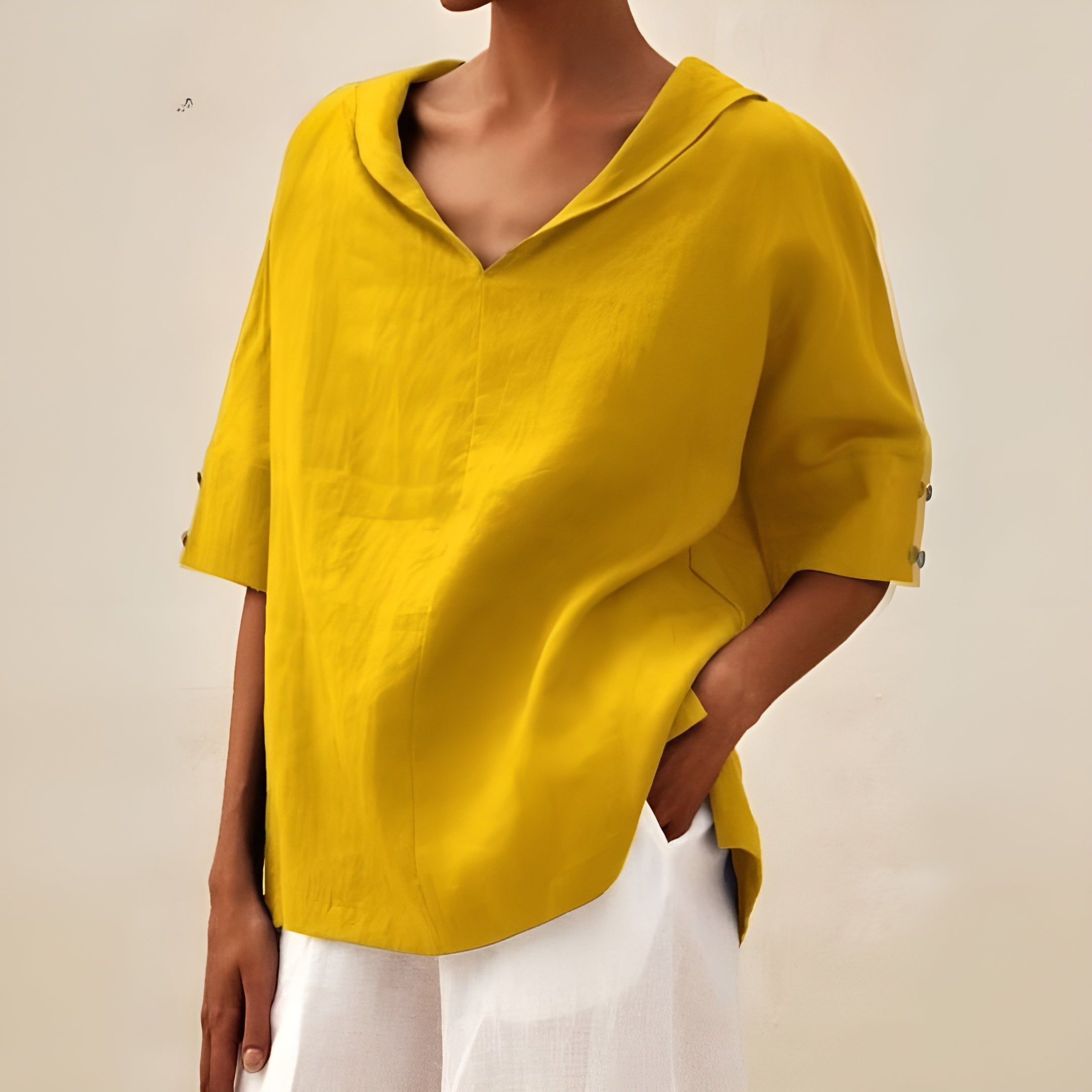SAOIRSE - LINEN BLOUSE