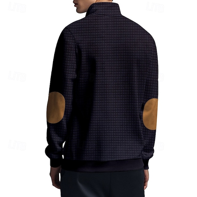 Men's Sweatshirt Quarter Zip Sweatshirt