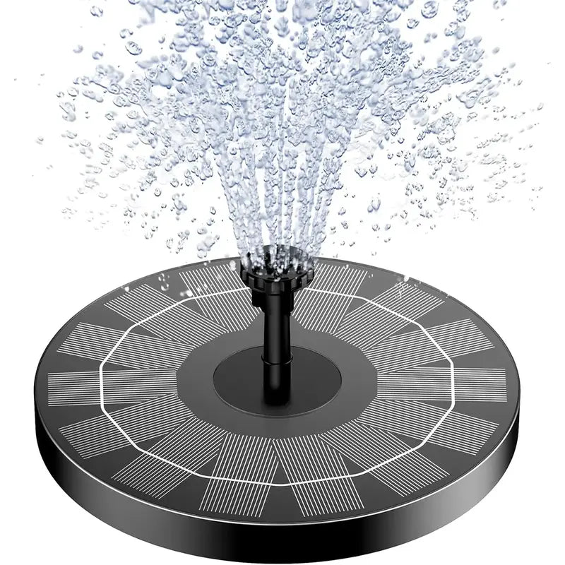 🔥Hot Sales 70% OFF🔥Solar Fountain, Solar Powered Bird Bath Fountain Pump , Outdoor Watering Submersible Pump for Pond, Pool, Garden, Fish Tank  -$AC