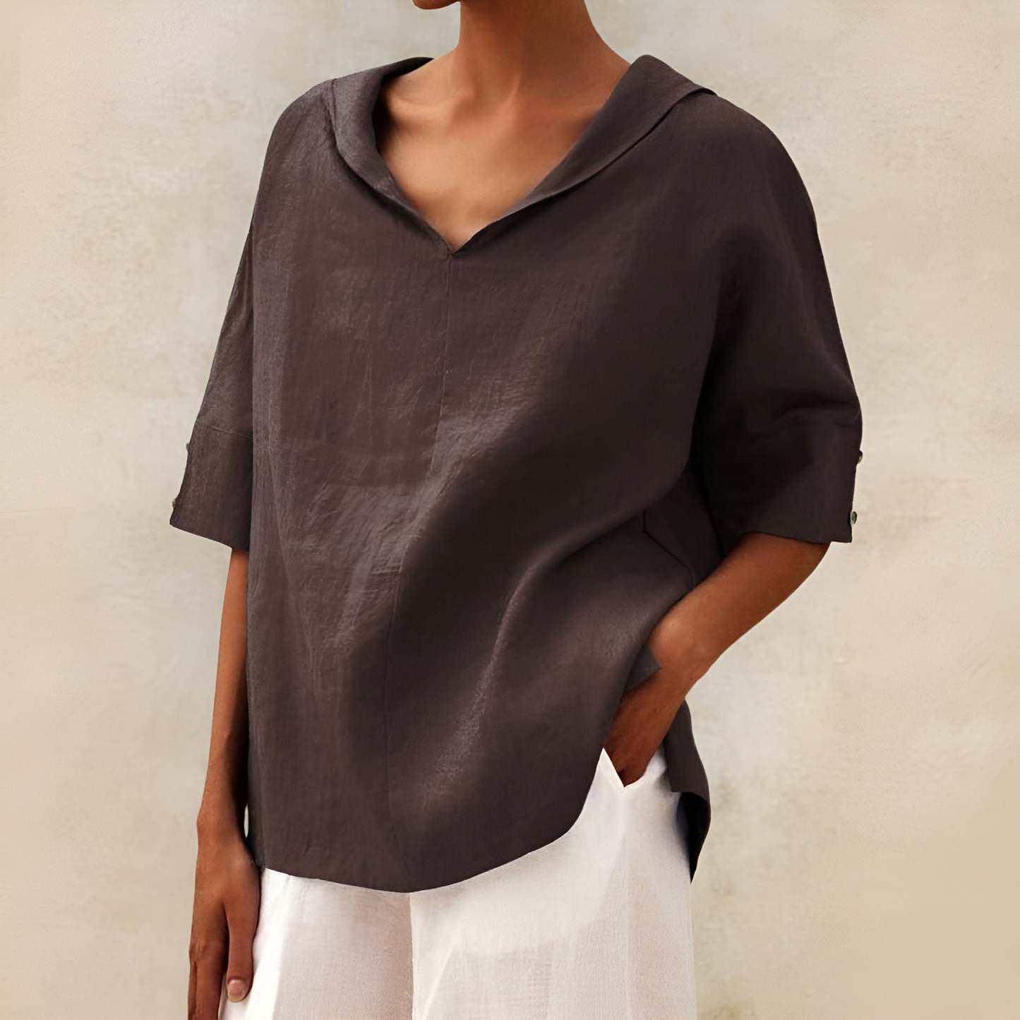 SAOIRSE - LINEN BLOUSE