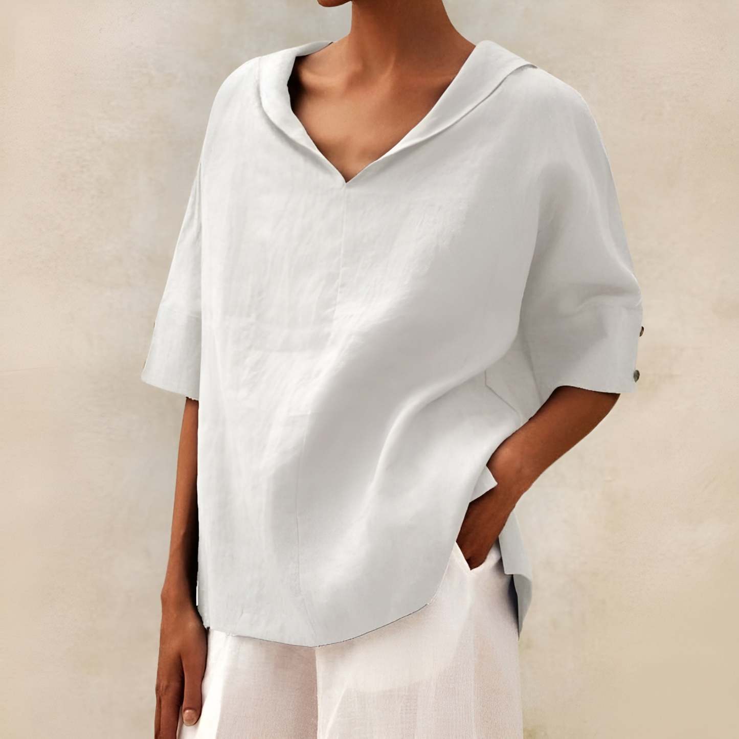 SAOIRSE - LINEN BLOUSE