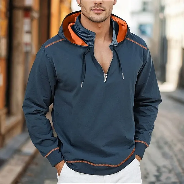 Men's Hoodie Tactical Outdoor Daily Holiday Streetwear Cool Casual Fall