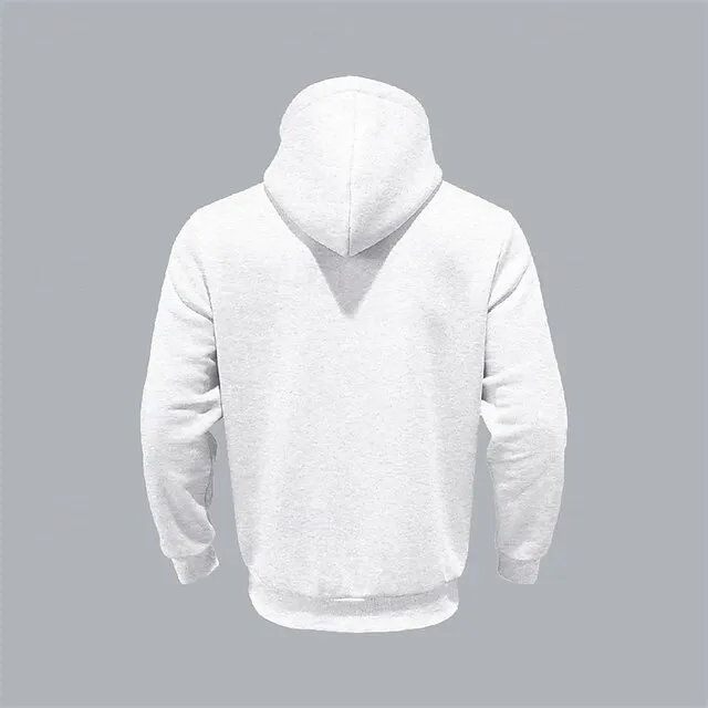Men's Sweatshirt Quarter Zip Sweatshirt Apricot Drawstring Sports 