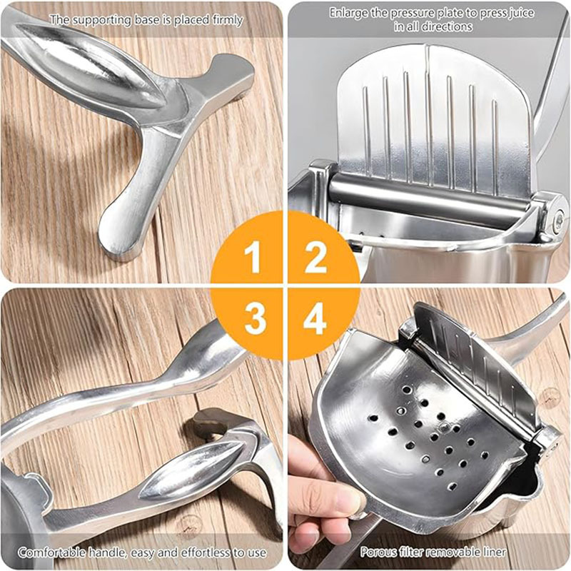 🔥Handheld stainless steel juicer