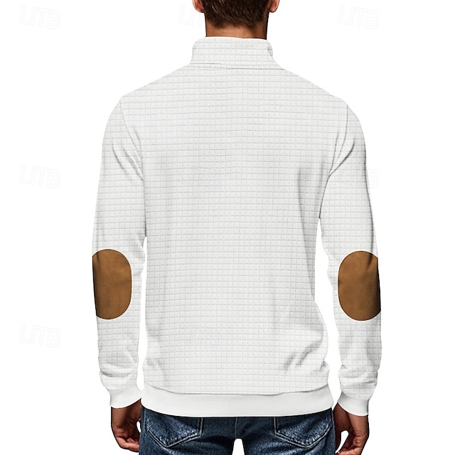 Men's Sweatshirt Quarter Zip Sweatshirt