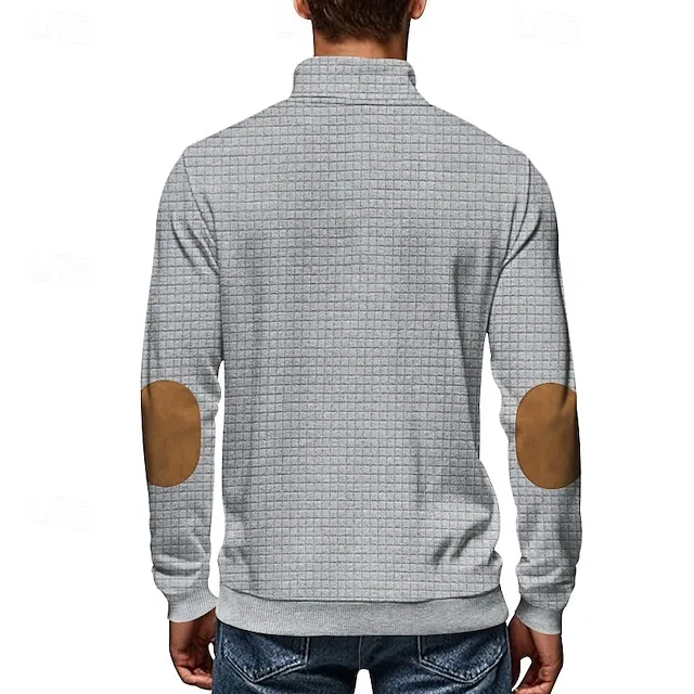 Men's Sweatshirt Quarter Zip Sweatshirt