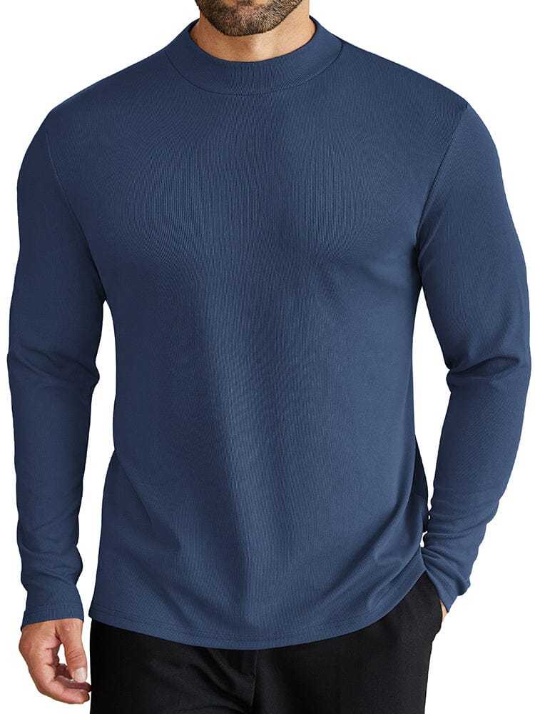 Lightweight Ribbed Pullover Sweater 
