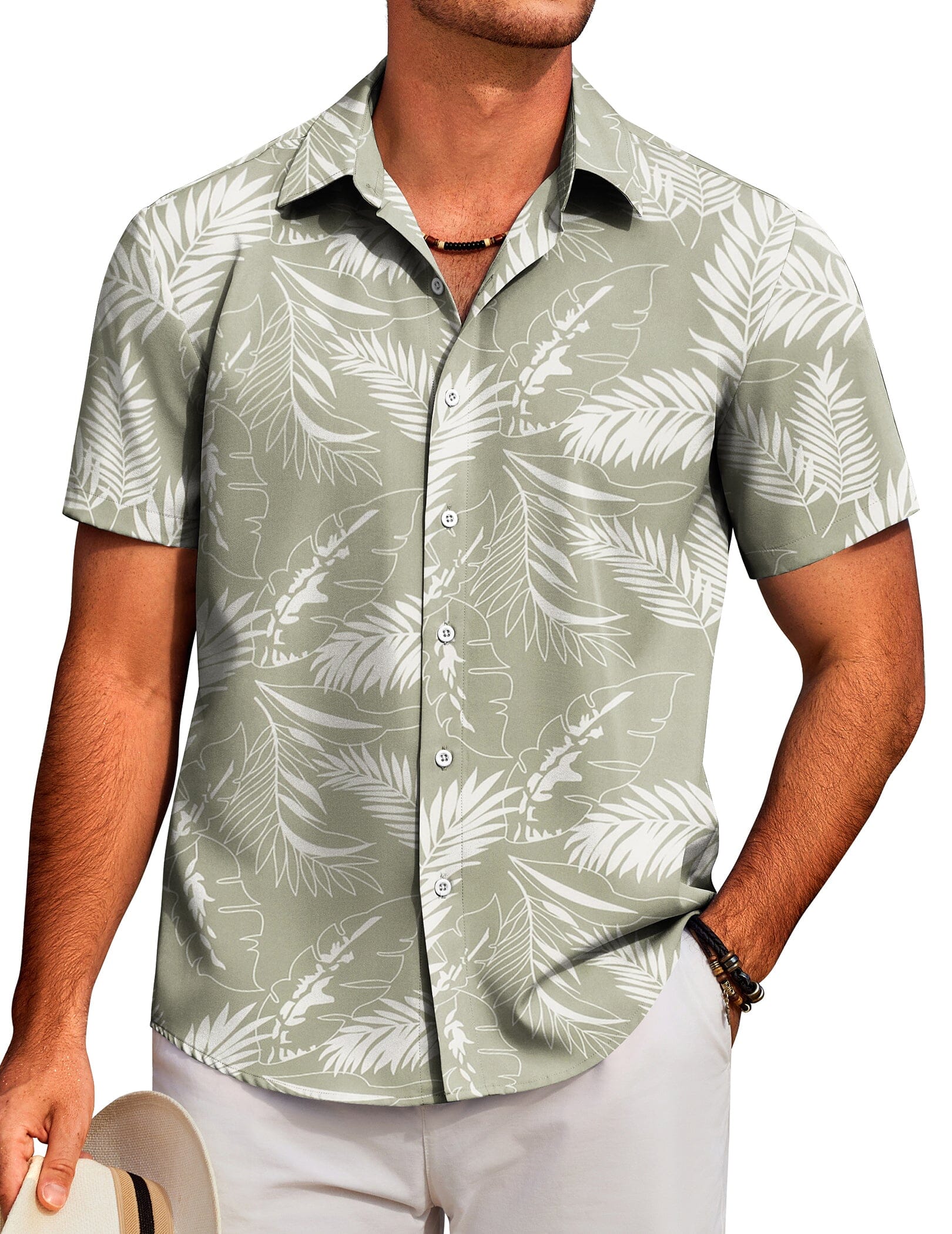 Tropical Floral Beach Shirt